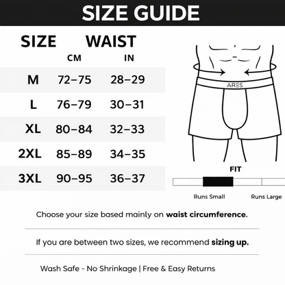 Ares Silk Boxer | All-Day Comfort