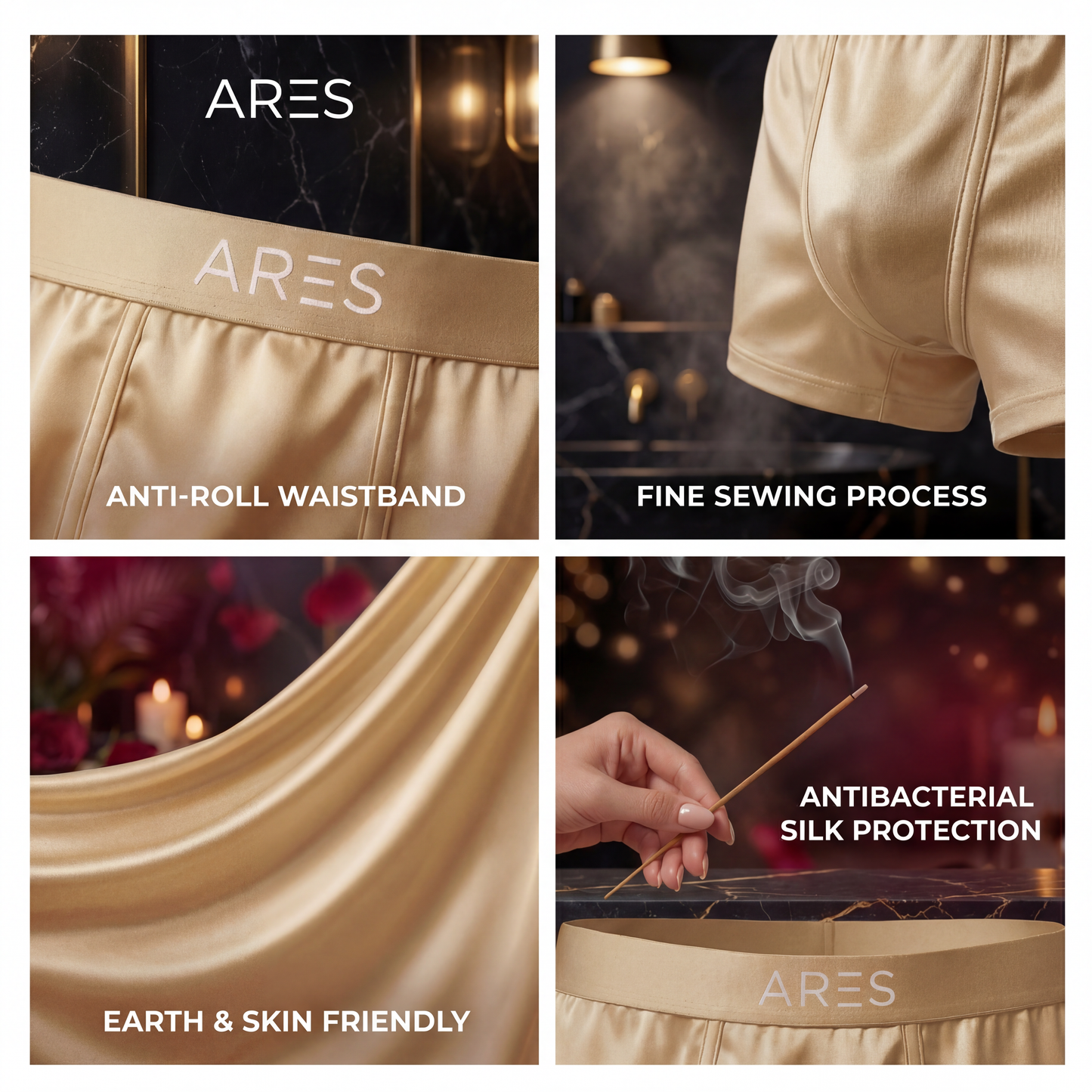 Ares Silk Boxer | All-Day Comfort