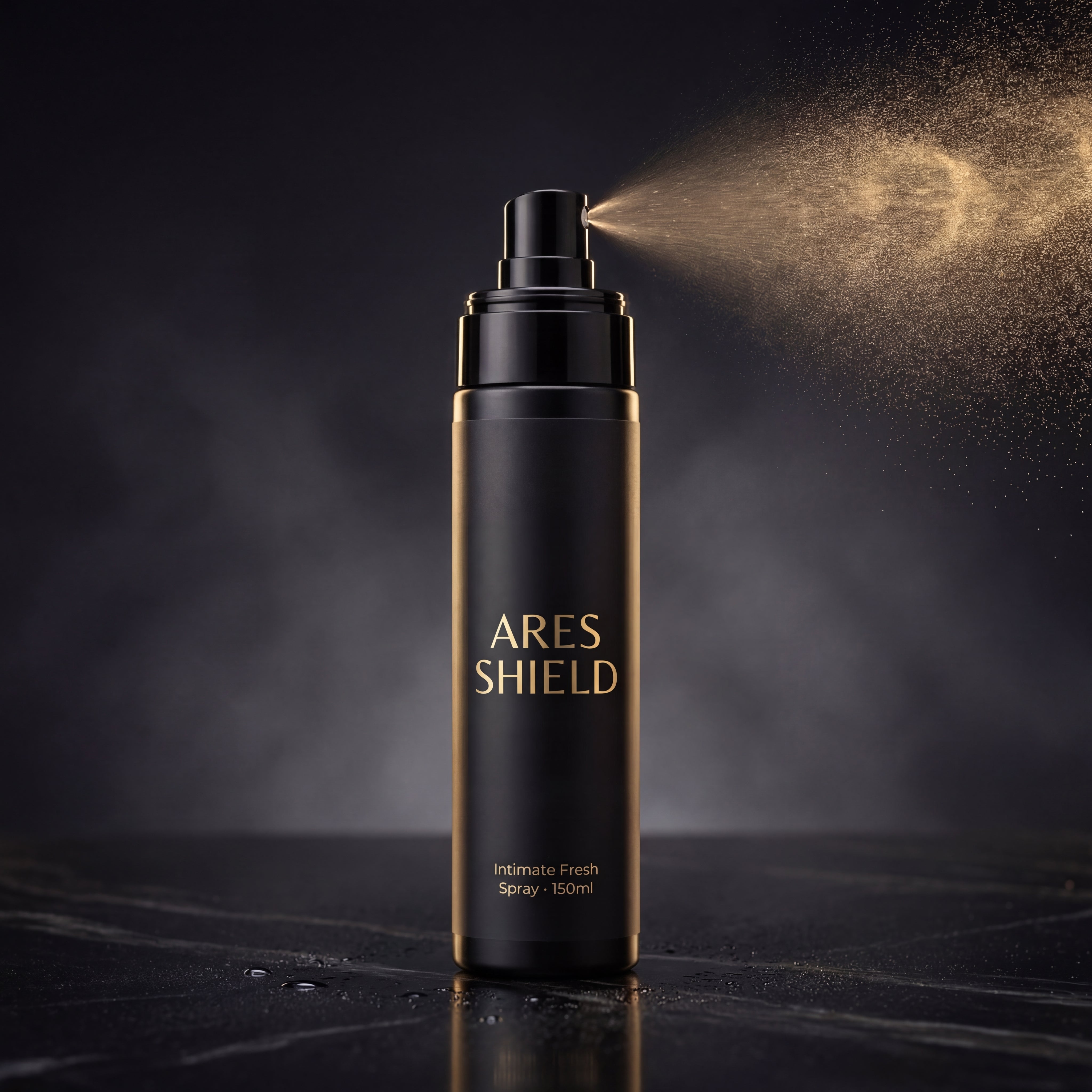 ARES Shield - Spray íntimo protector antibacteriano para hombre
