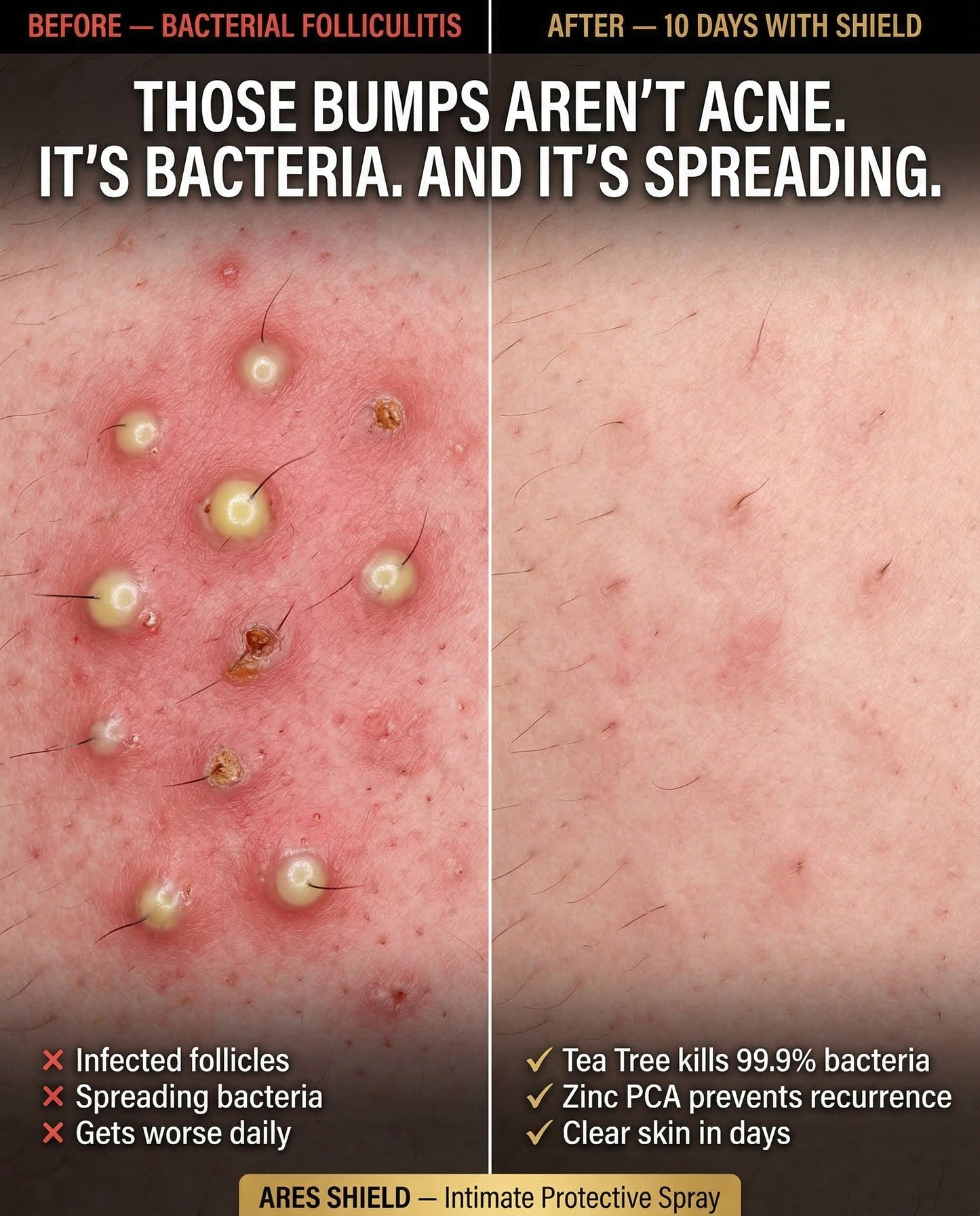 ARES Shield - Spray protector íntimo para hombres